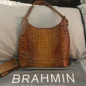 Brahmin purse and matching wallet